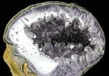 Sparkling Purple Amethyst Geode - Uruguay #57213-2